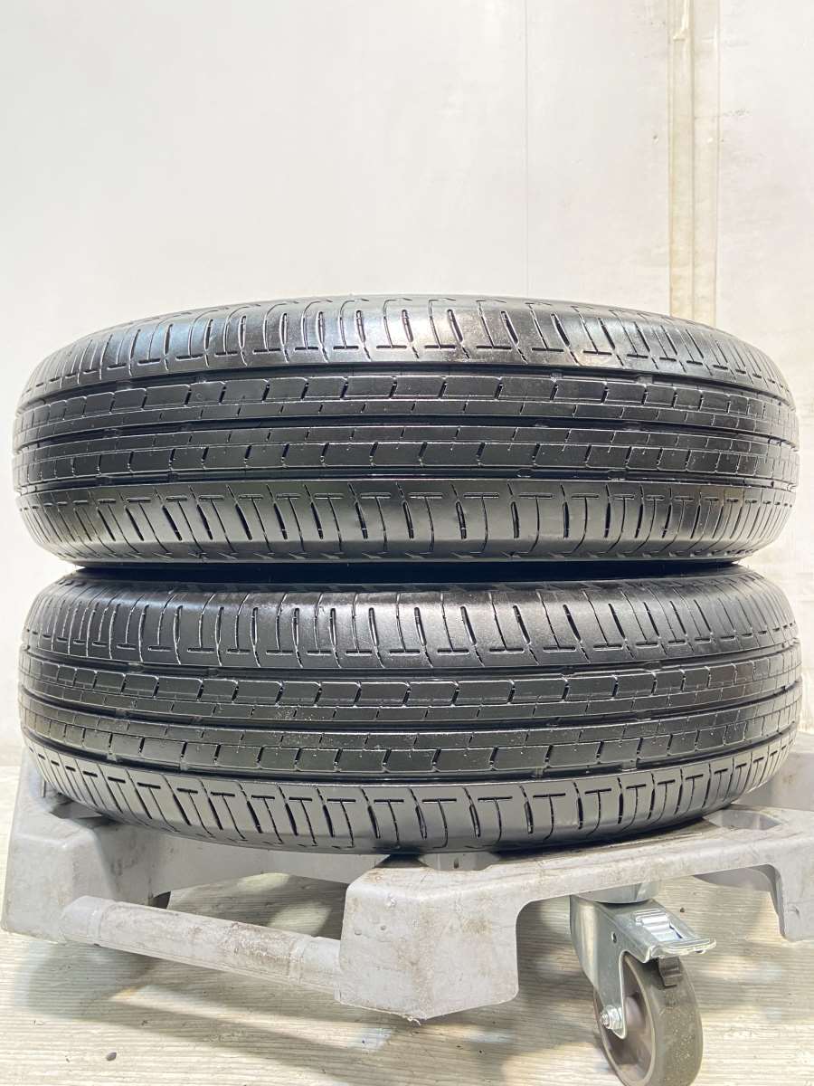 中古タイヤ サマータイヤ 2本セット 155/65R14 ブリヂストン エコピアEP150_画像1