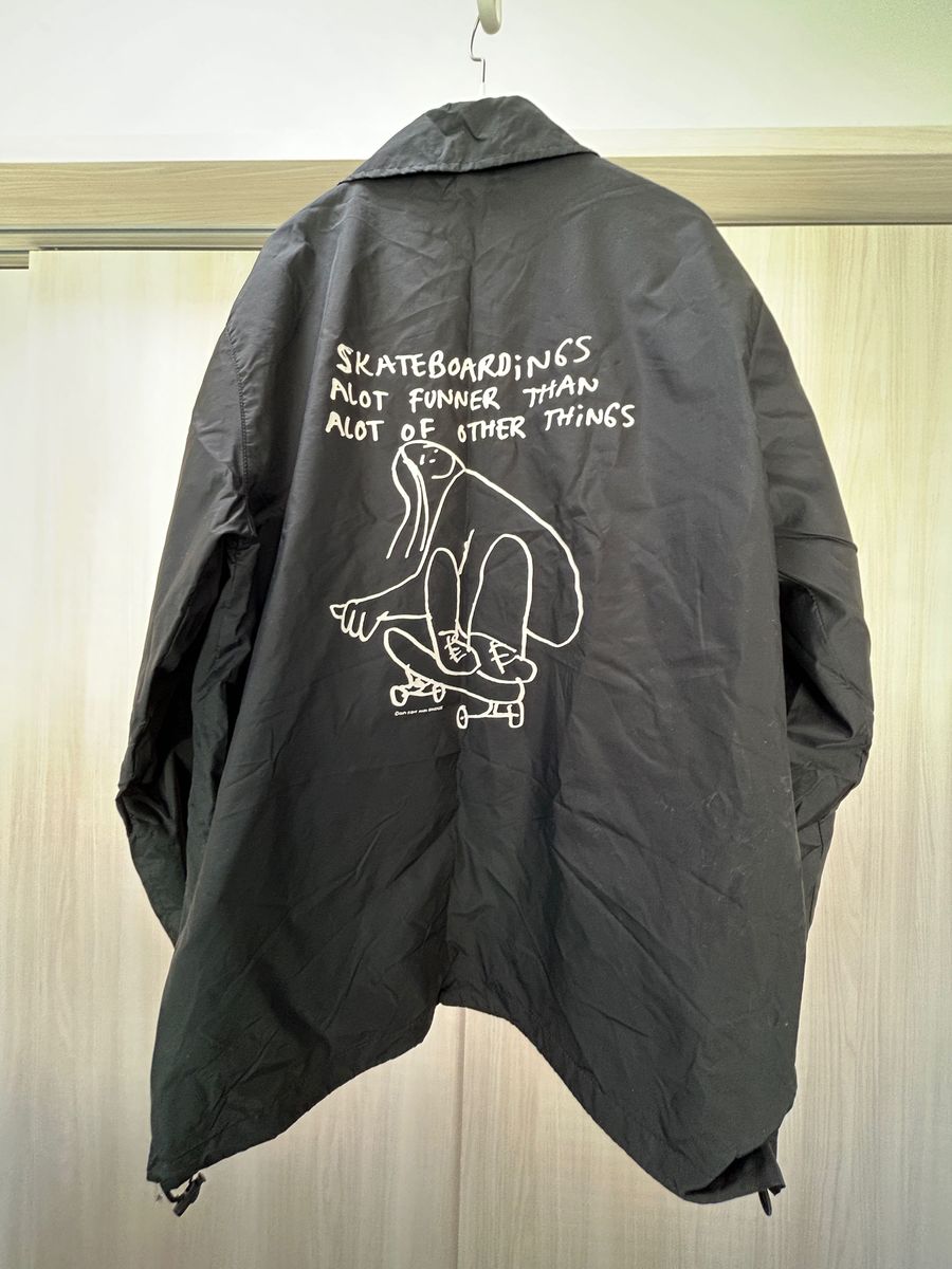 マークゴンザレス MARK GONZALES ナイロン ジャケット M 黒 ブラック