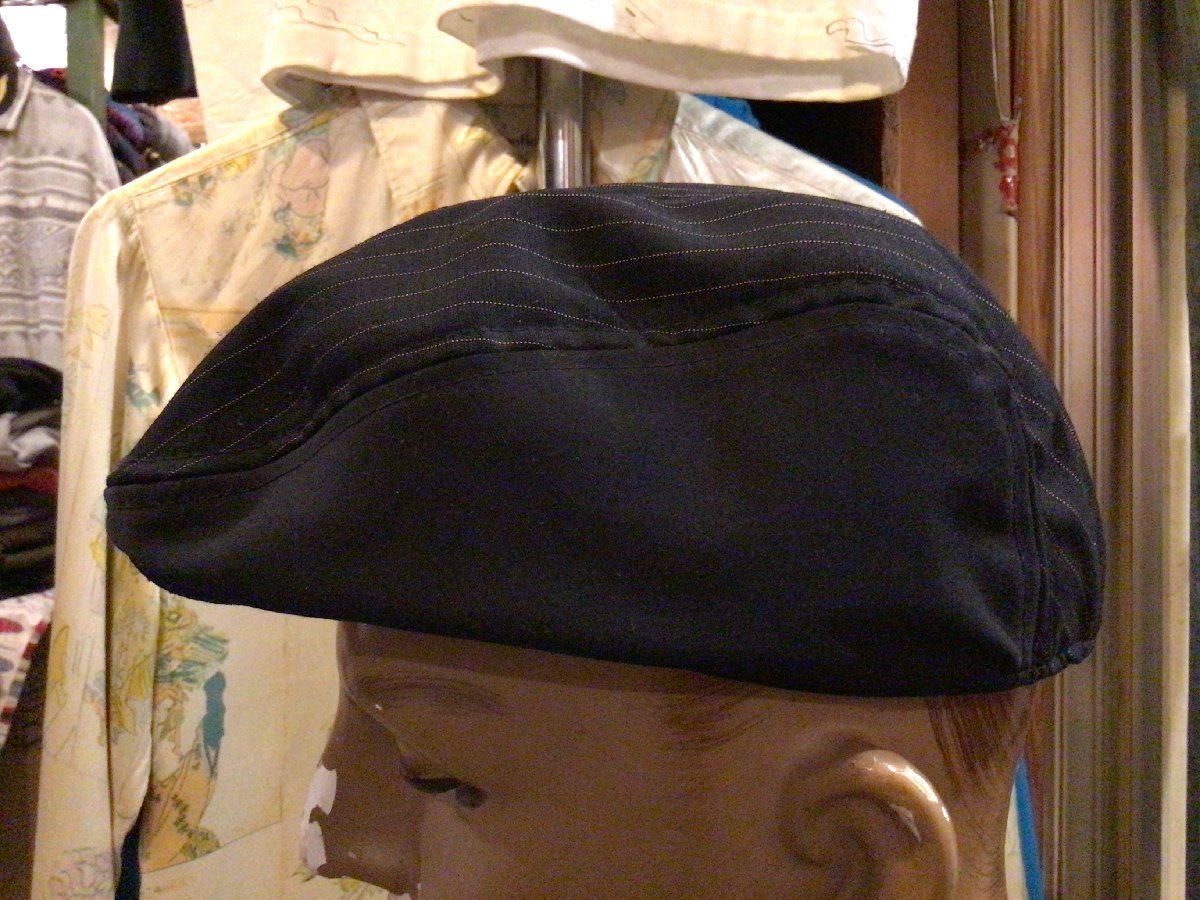 BEN SHERMAN STRIPE HUNTING CAP SIZE S/M ベン シャーマン ストライプ ハンチング キャップ モッズ イギリス_画像2