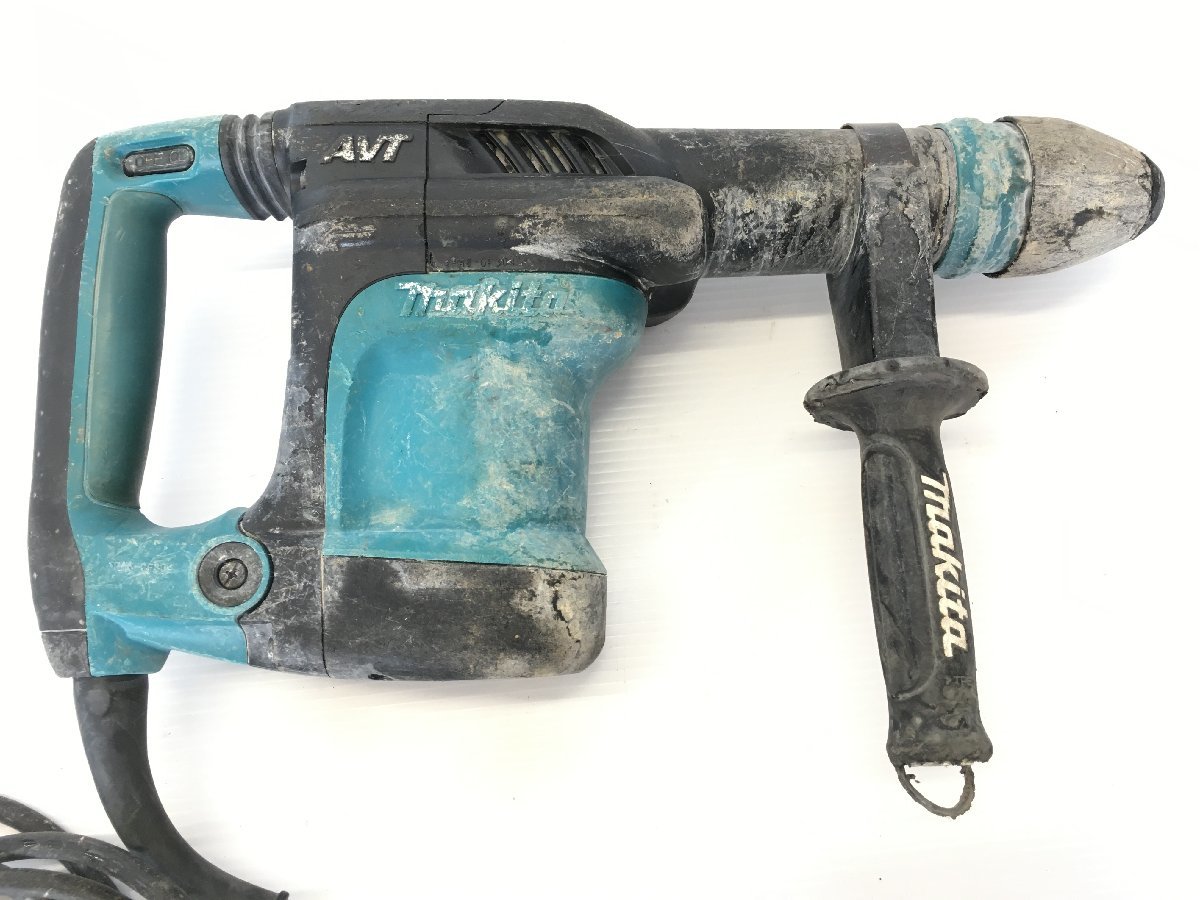 makita マキタ HM0871C 電動ハンマー ハンマードリル ハンマドリル 100V アタッチメント付属 現場 電動工具_画像4