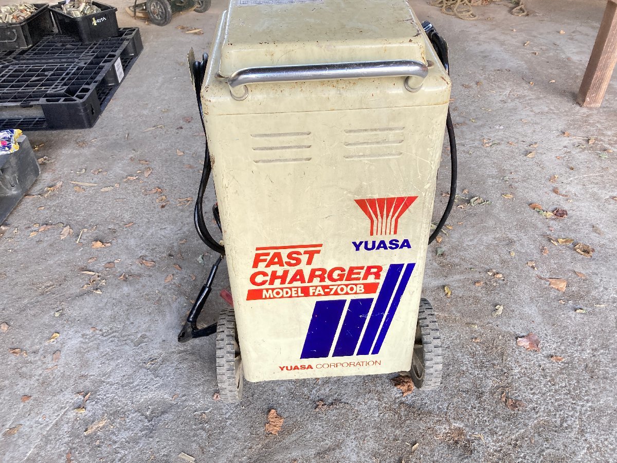YUASA ユアサ FA-700B バッテリーチャージャー 急速充電器 6V 12V 24V