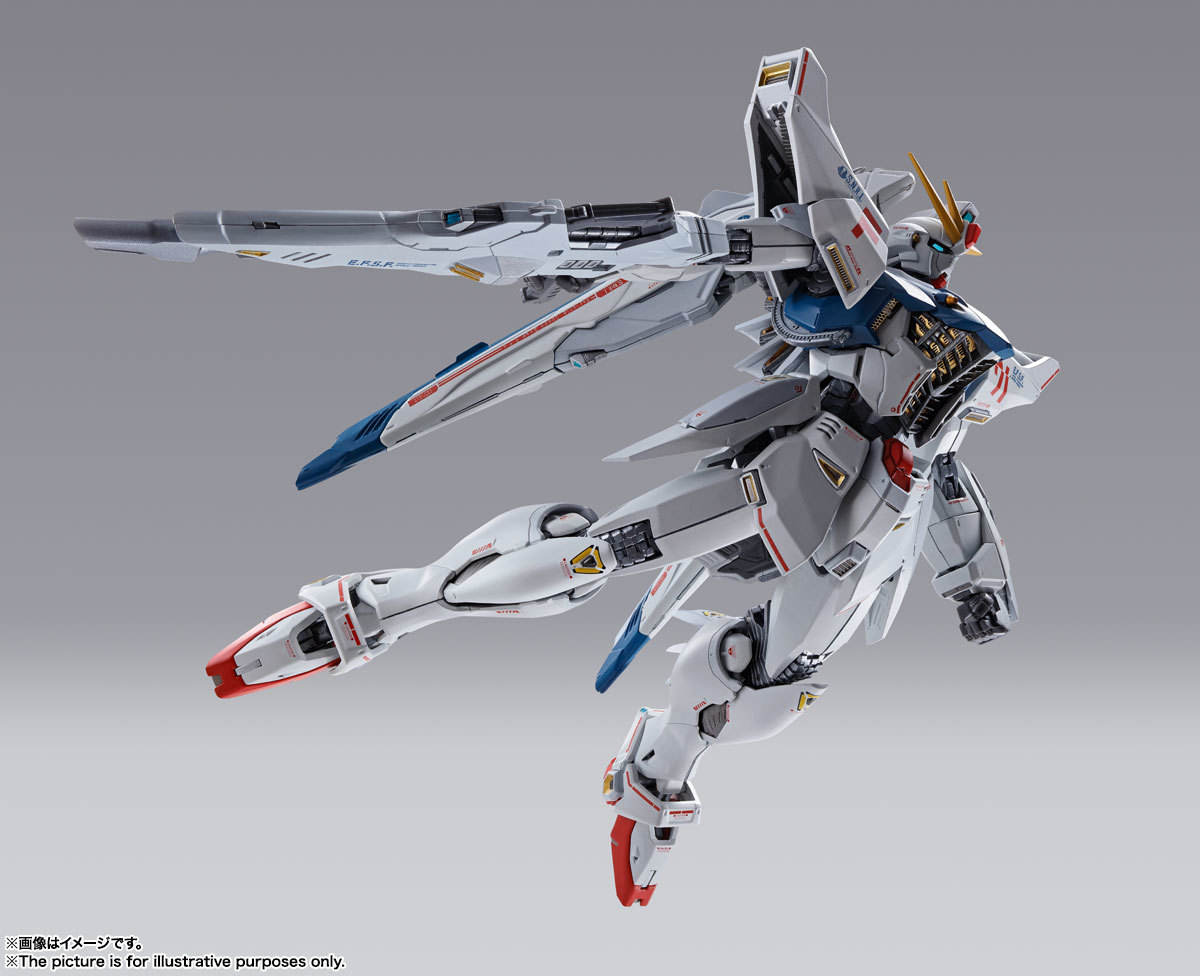 送料無料 ラスト1 METAL BUILD ガンダムF91 CHRONICLE WHITE Ver. 新品美品_画像1