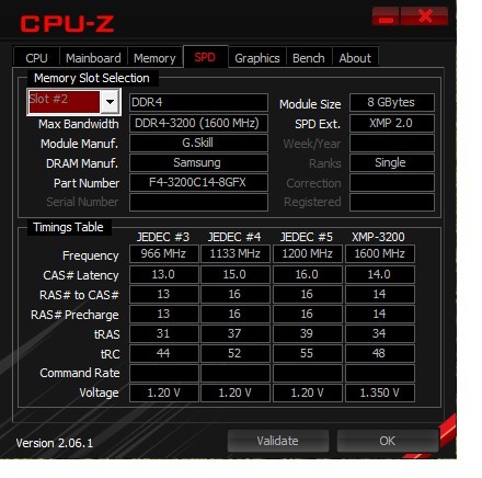 G.Skill Flare X DDR4-3200 8GB x 4枚 F4-3200C14Q-32GFX AMD Ryzen CL14 Samsungチップ デスクトップ用メモリ 32GB_画像5