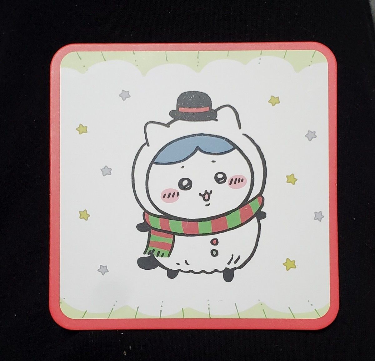 ちいかわ　うさぎ　ハチワレ　PARCO　コースター　池袋PARCOとちいかわのクリスマスッ!!!