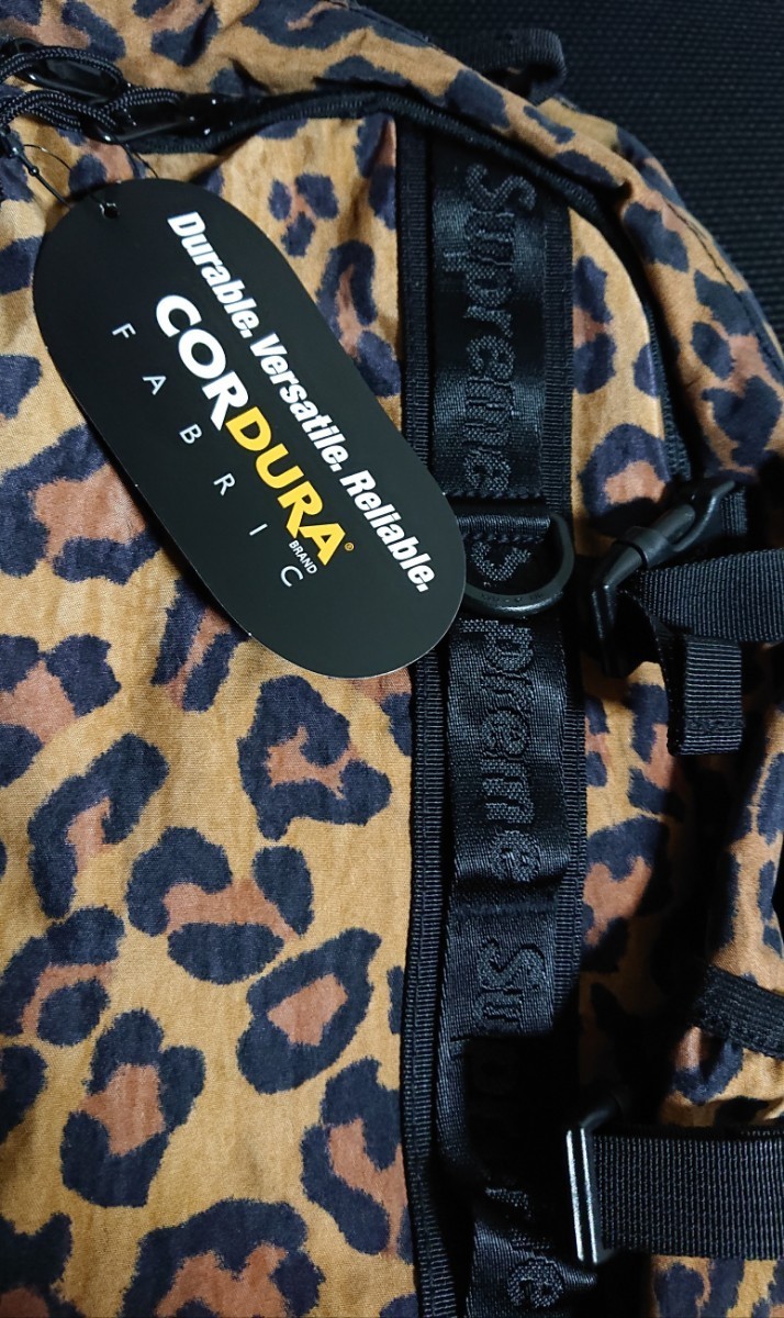 新品 未使用 Backpack Leopard 20FW Supreme バックパック リュック 20AW レオパード ヒョウ柄 国内正規品_画像5