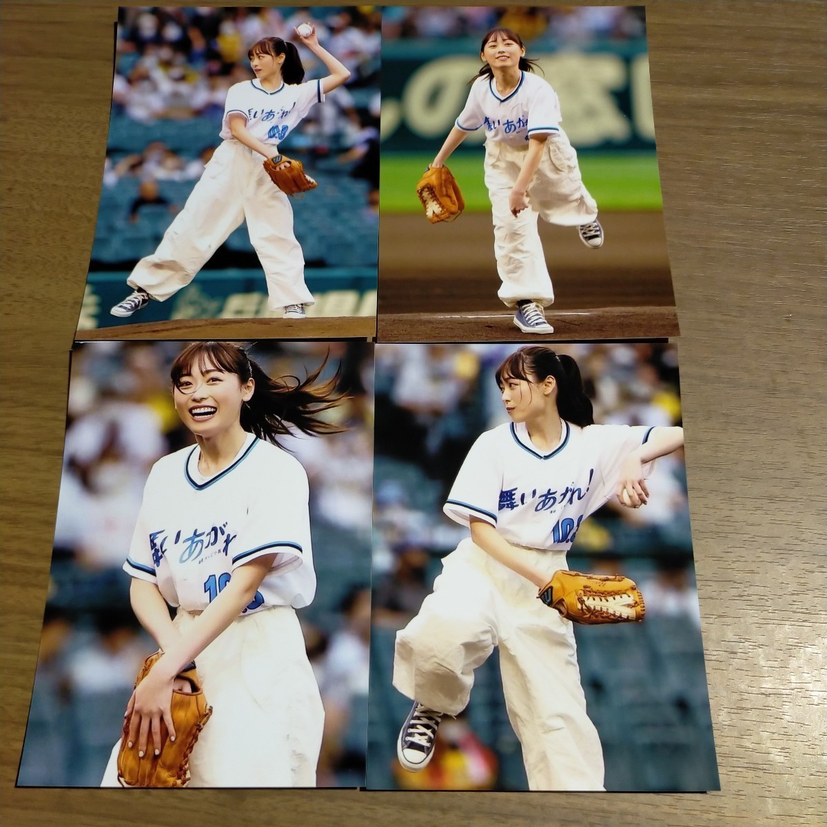 #福原遥ｘ#始球式2022【#L判写真14枚/#定額出品550円】#女優/#甲子園球場/#阪神タイガース/#舞いあがれ/#NHK朝ドラ_画像4