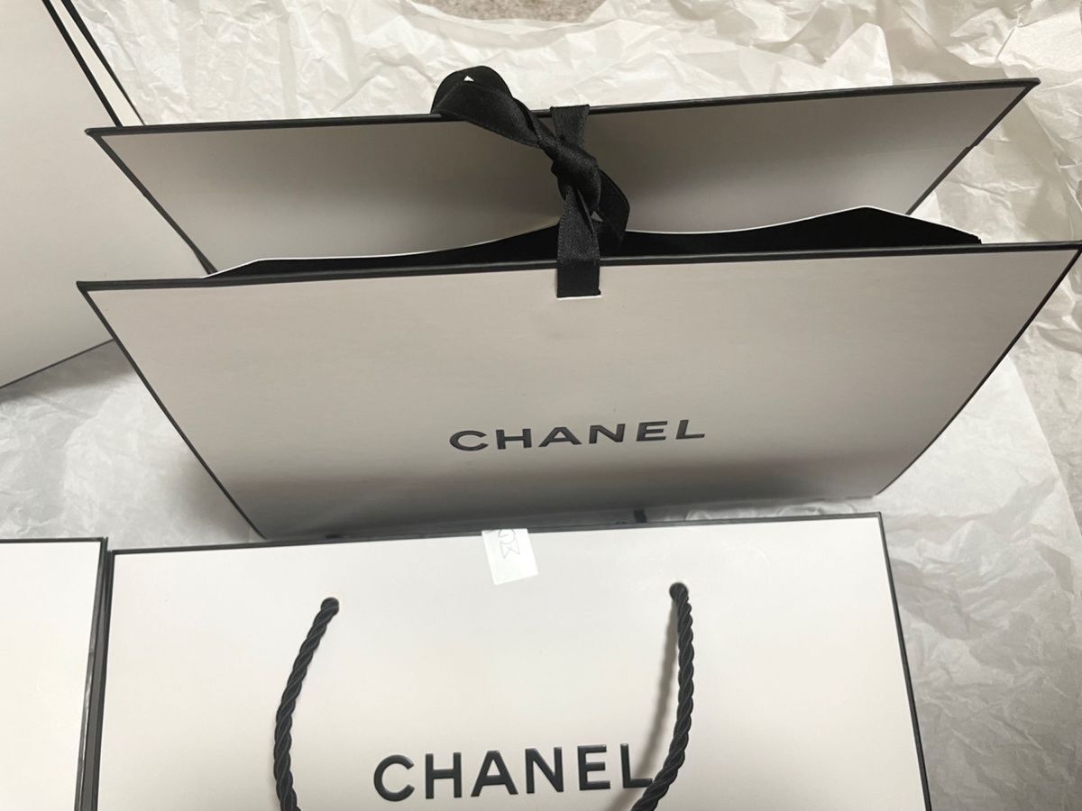 Chanel DIOR  ディオール　ショッパー 袋 ショップ袋 紙袋 シャネル 6点セット