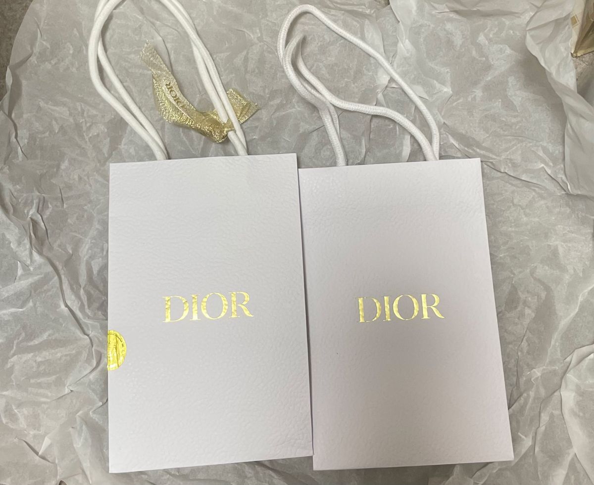 Chanel DIOR  ディオール　ショッパー 袋 ショップ袋 紙袋 シャネル 6点セット