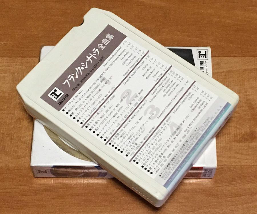 ◆8トラック(8トラ)◆完全メンテ品□フランク・シナトラ [全曲集] 'マイ・ウェイ/フォー・ワンス・イン・マイ・ライフ'等24曲収録◆_画像3