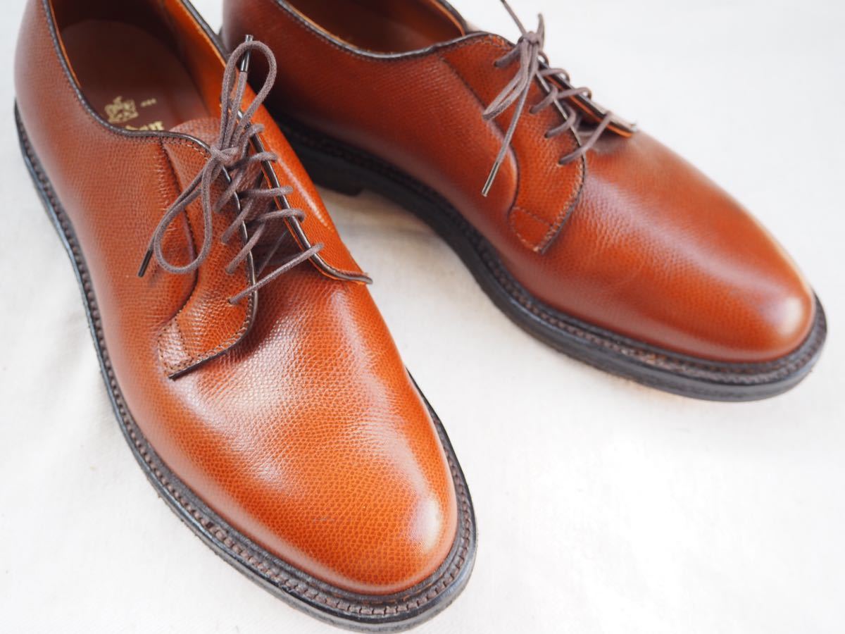 Alden 947 Plain Toe Blucher Barriy Last オールデン プレーントゥー アルパインカーフ バリーラスト_画像3