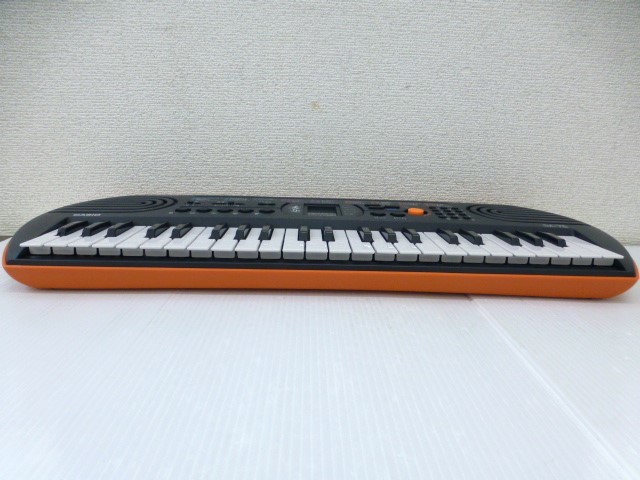 【33219】◆家電 CASIO/カシオ MINI KEYBOARD キーボード SA-76 ACアダプター 現状品◆_画像9