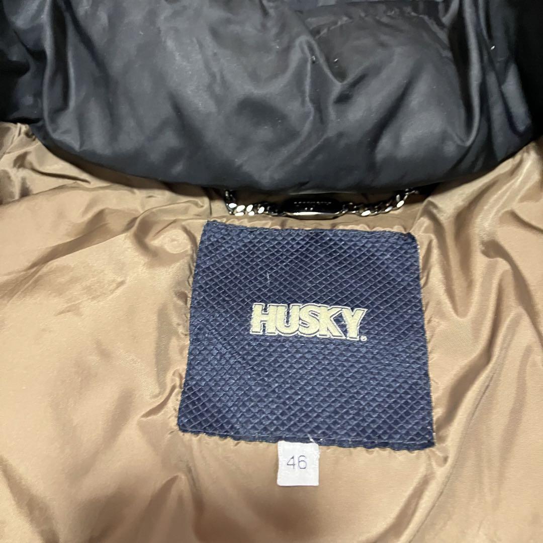 HUSKY　ハスキー　ダウンジャケット　ファー　フード　46_画像10
