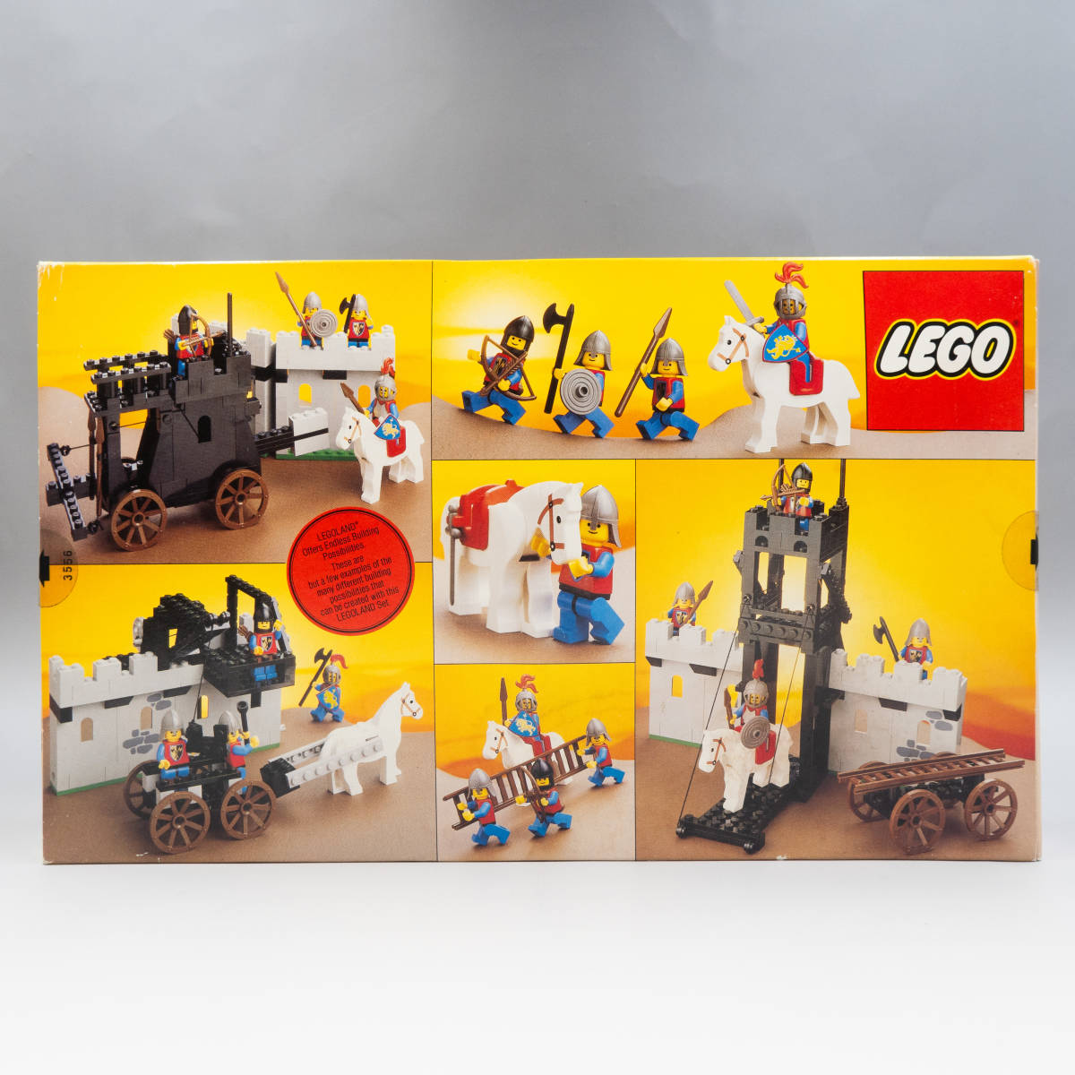 未開封 LEGO 6061 Siege Tower 攻城塔 LEGOLAND レゴ レゴランド　お城シリーズ キャッスル 1984年_画像2