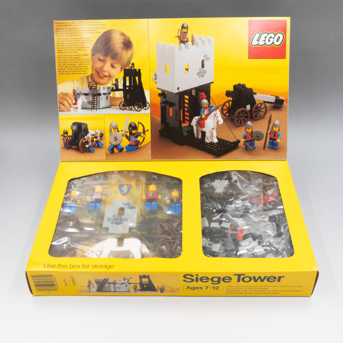 未開封 LEGO 6061 Siege Tower 攻城塔 LEGOLAND レゴ レゴランド　お城シリーズ キャッスル 1984年_画像3