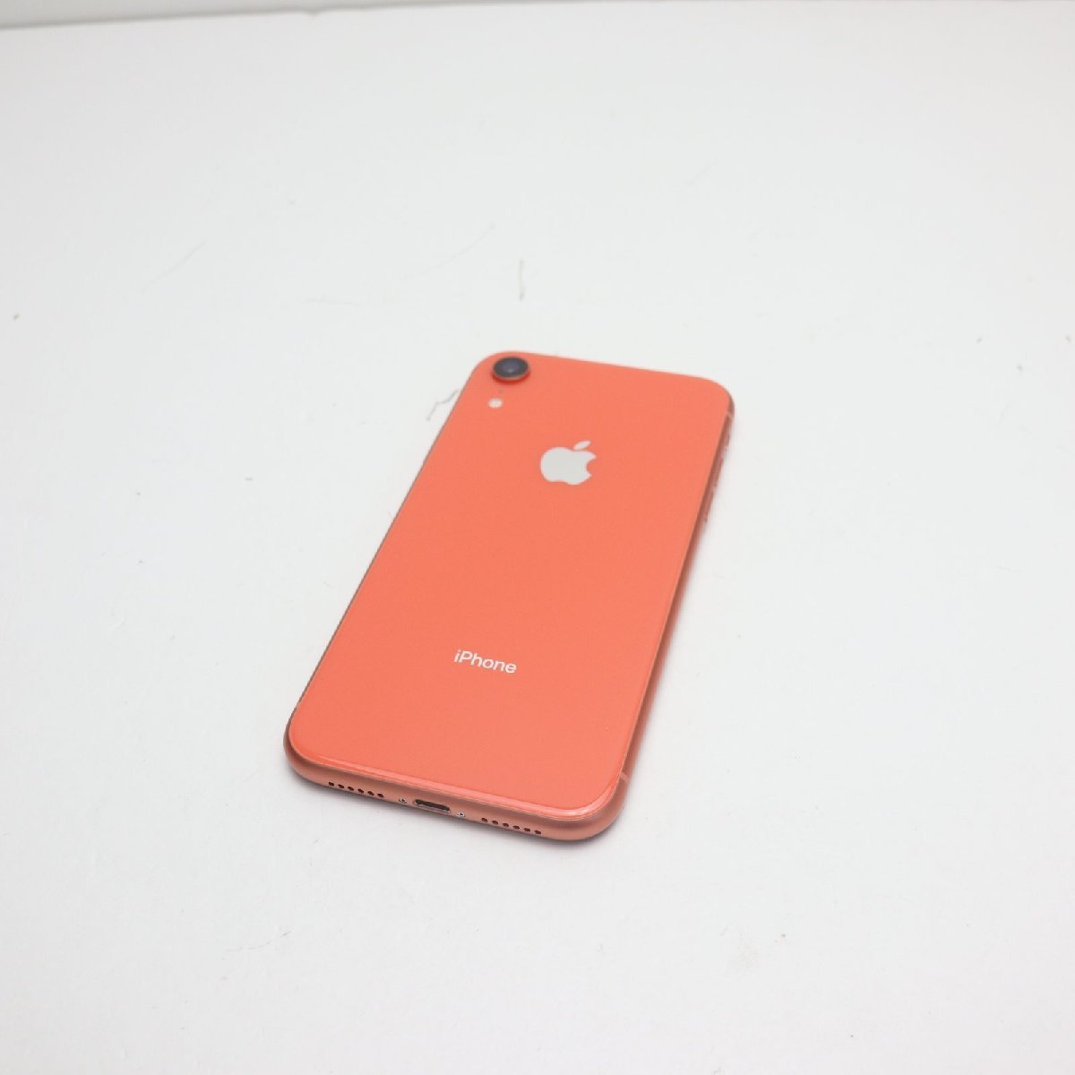 11359円 超美品 SIMフリー iPhoneXR 128GB コーラル ピンク 11359円 超美品 SIMフリー iPhoneXR 128GB コーラル ピンク
