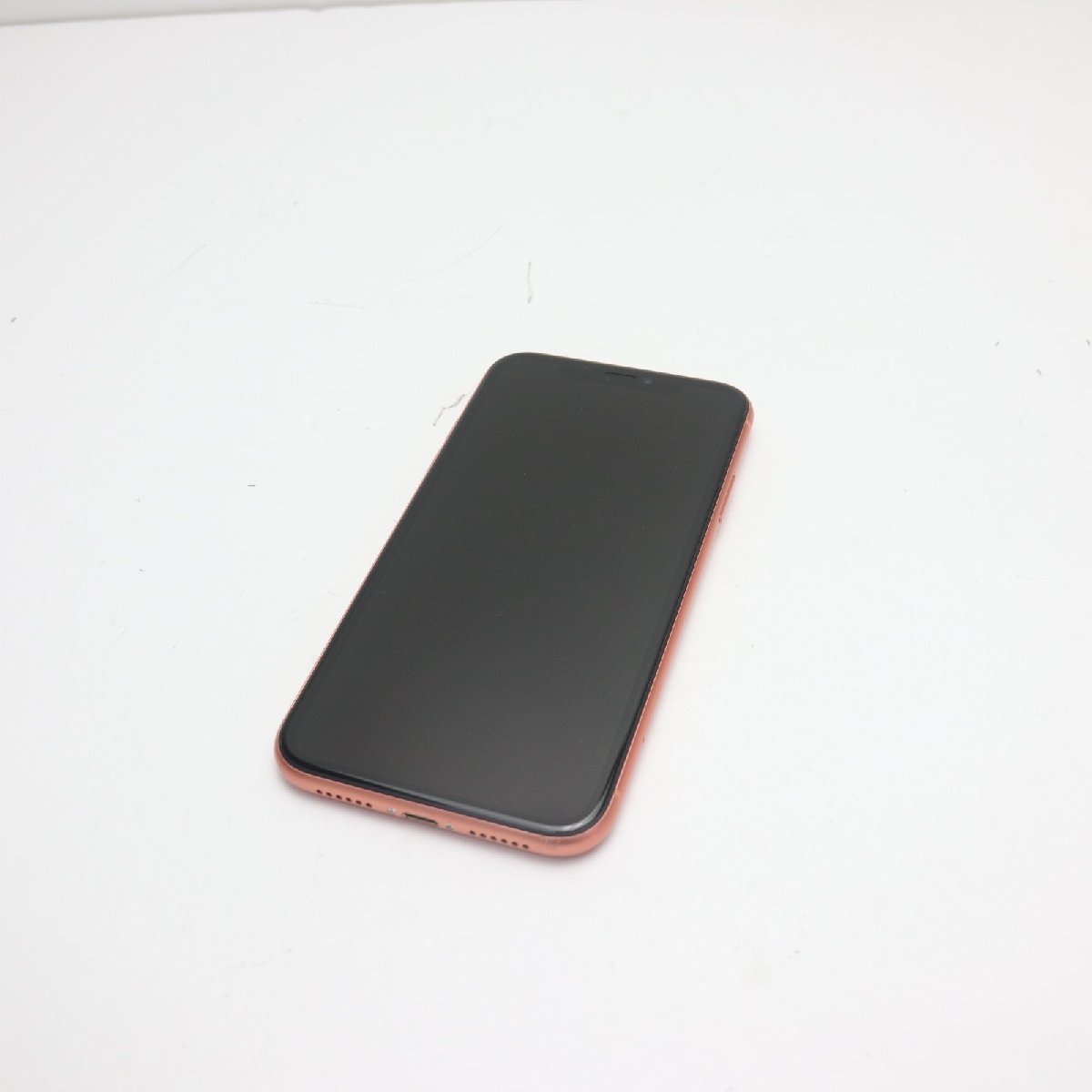 超美品 SIMフリー iPhoneXR 128GB コーラル ピンク スマホ 白ロム 中古 即日発送 Apple iphone XR あすつく 土日祝発送OK_画像1