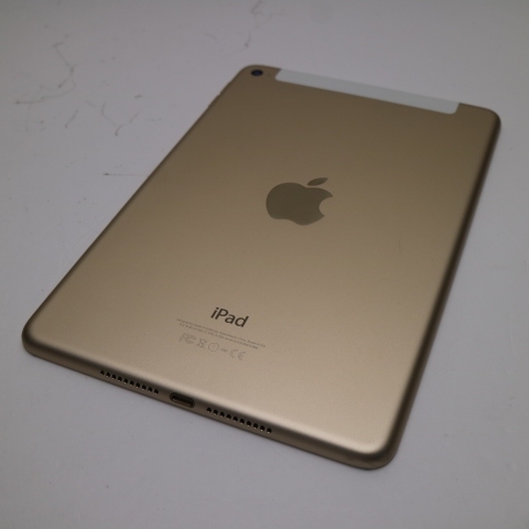 中古 SIMフリー iPad mini 4 Cellular 64GB ゴールド 即日発送 タブレットApple 本体 あすつく 土日祝発送OK_画像2