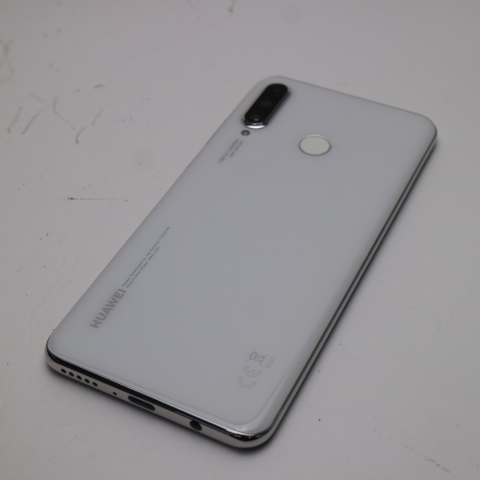 新品同様 SIMフリー HUAWEI P30 lite パールホワイト スマホ 本体 白ロム 中古 あすつく 土日祝発送OK_画像2