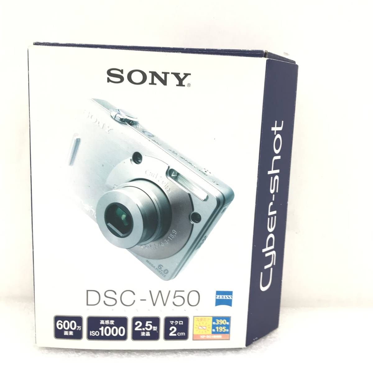 SONY Cyber shot ソニー サイバーショット デジタルカメラ DSC-W50 デジタルスチールカメラ ユーズド_画像1