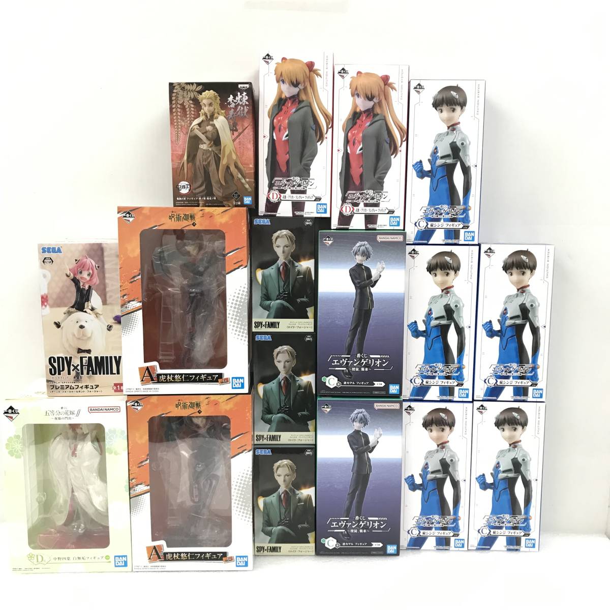 一番くじ　エヴァンゲリオン　C賞　D賞 Yahoo!オークション - 一番くじ エヴァンゲリオン C賞 碇シンジ