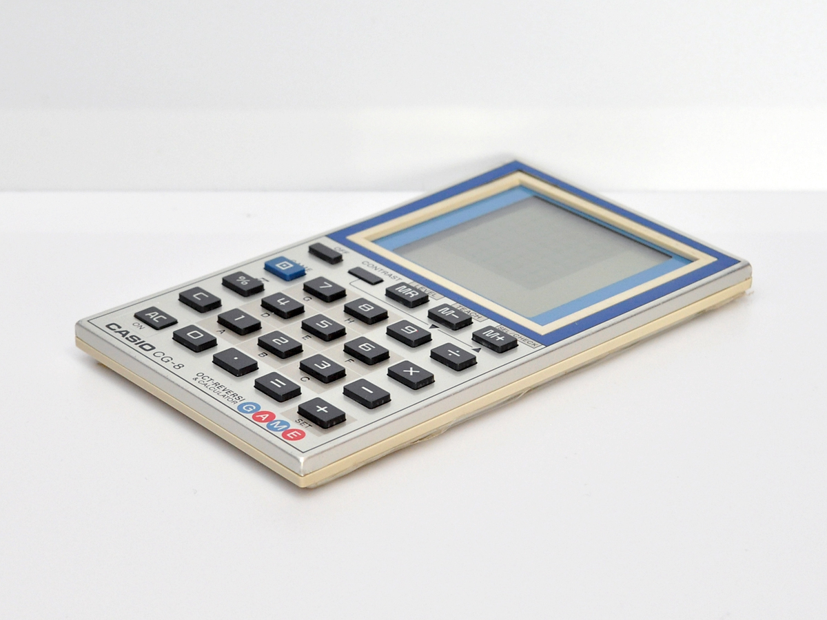 V [ breakdown goods ] Casio [ CG-8 ] game calculator Okt Reversi * CASIO OCT REVERSI