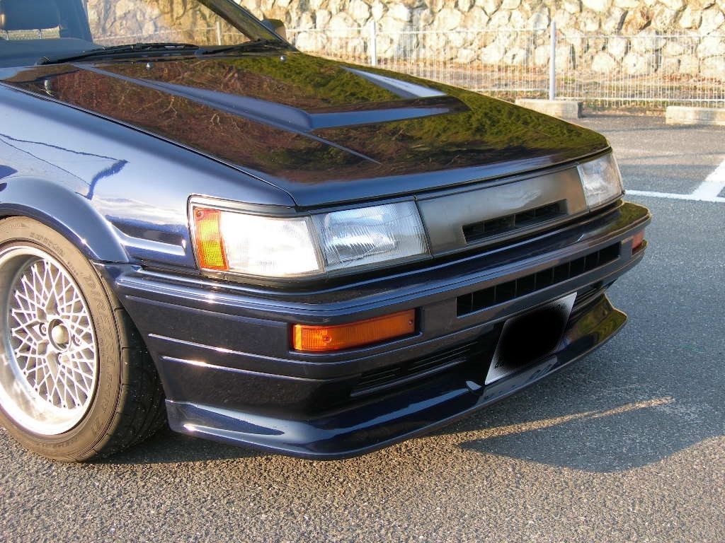 AE86レビン 後期用 リップスポイラー 前期 純正タイプの画像2