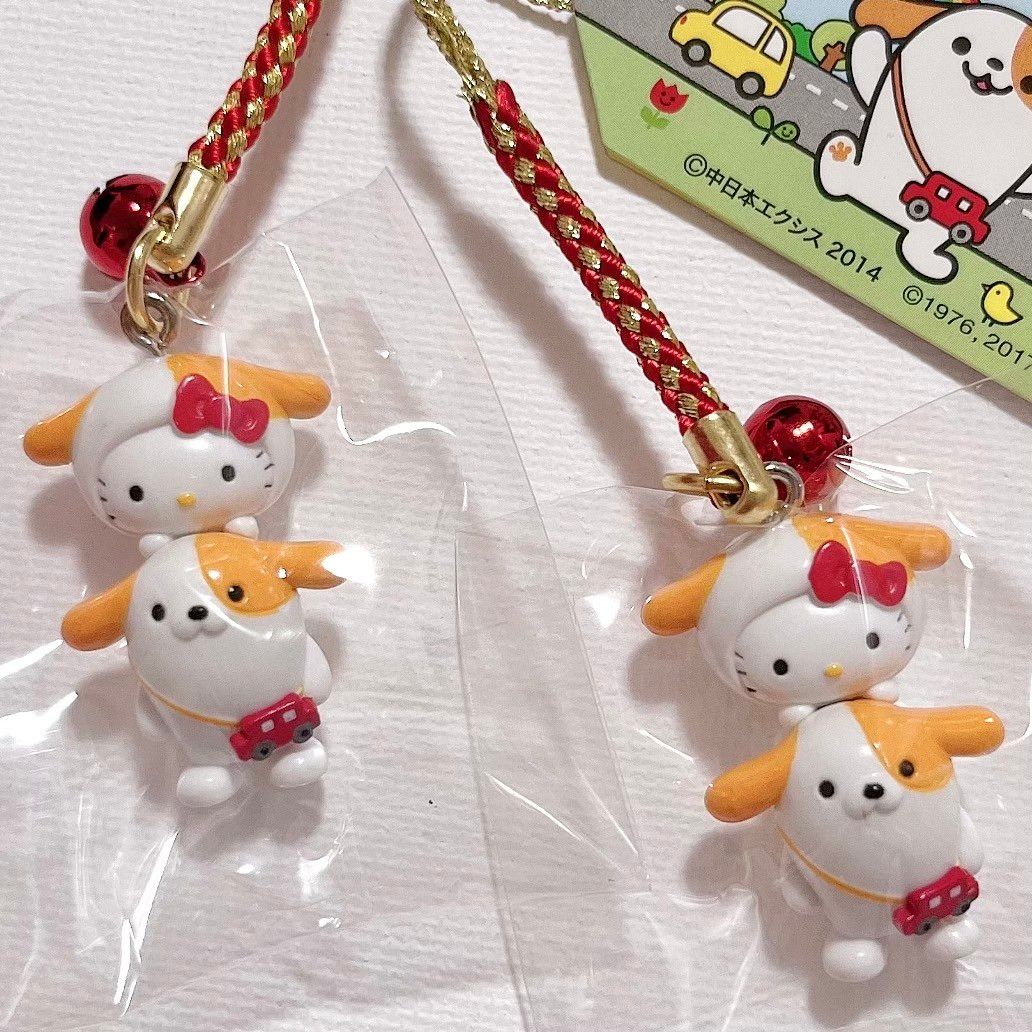 新品 みちまるくん はろうきてぃ ご当地 キティ 根付け 新品 みちまるくん はろうきてぃ ご当地 キティ 根付け