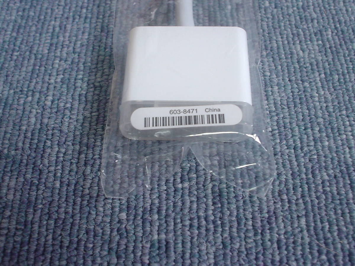 新品　未使用 Apple DVI-DVI 延長ケーブル 603-8471　ジャンク扱い_画像3