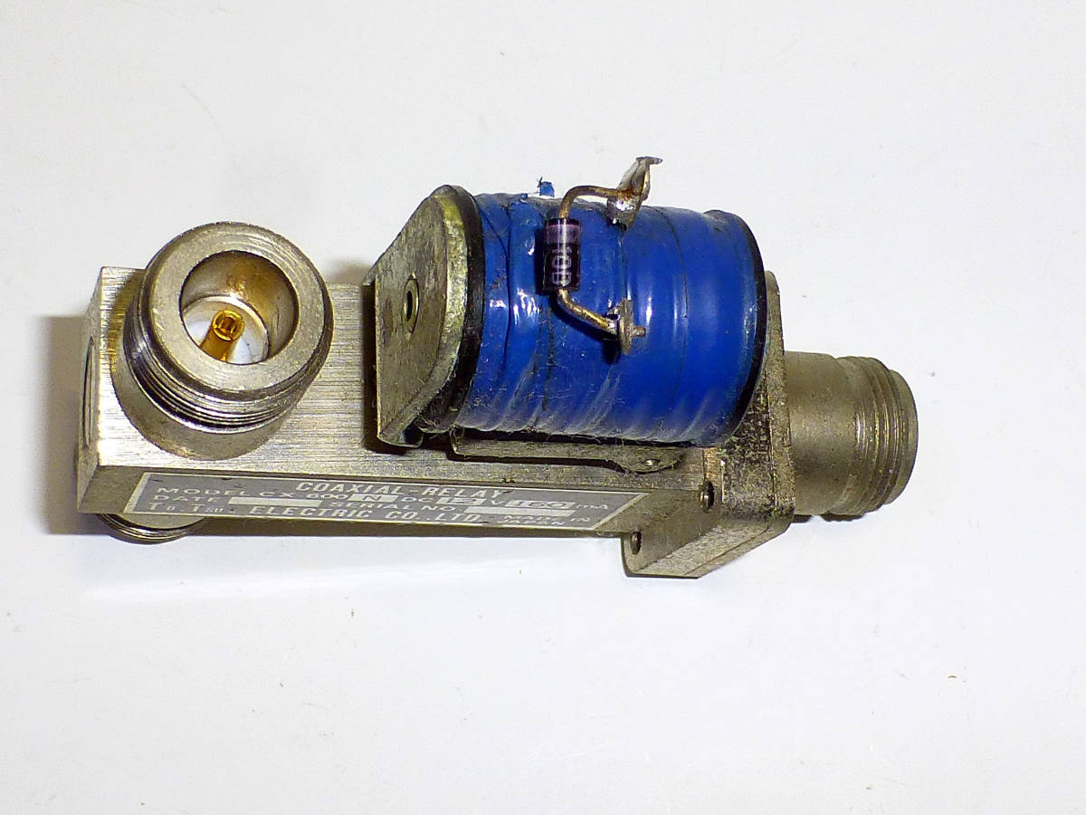 Yahoo!オークション TOHTSU N型 同軸リレー 中古 CX－600N