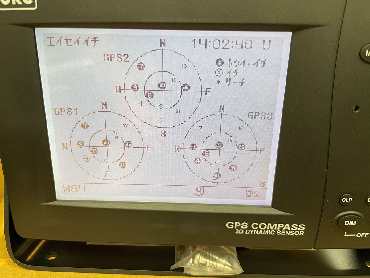 JRC 日本無線 JLR-21 GPSサテライトコンパス 本体は未使用 JRC 日本無線 JLR-21 GPSサテライトコンパス 本体は未使用