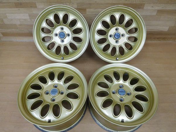 13-965◆美品 軽量★ASSO パルティーレ MODA★16in7J+37 アルファロメオ ミト,FIAT 500 アバルト◆_画像1