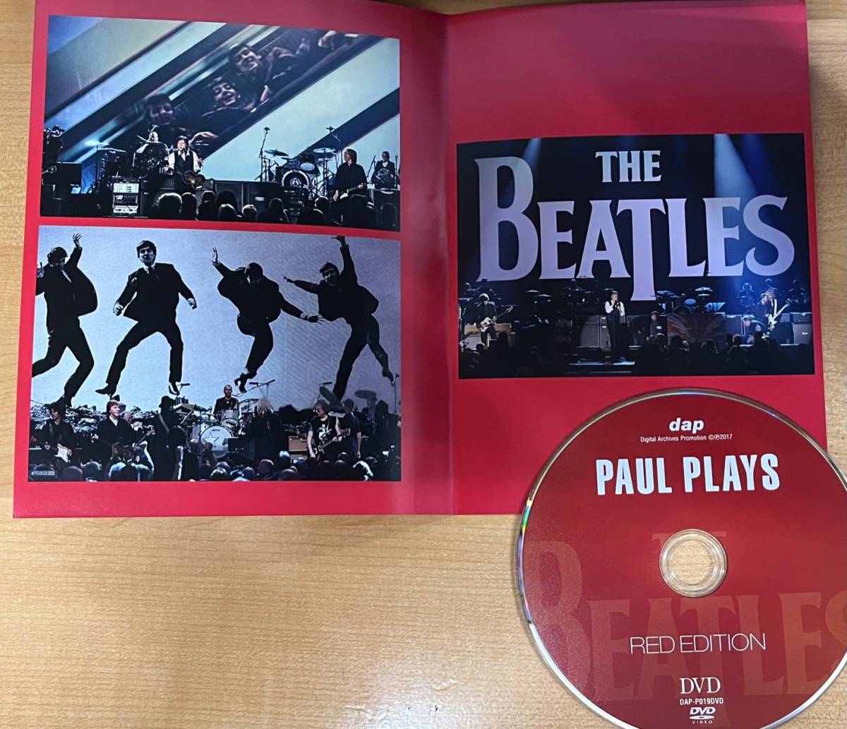 PAUL McCARTNEY / PLAY THE BEATLES RED + BLUE + YELLOW セット (4DVD) ポールマッカートニー　ビートルズ　新品プレス盤_画像3