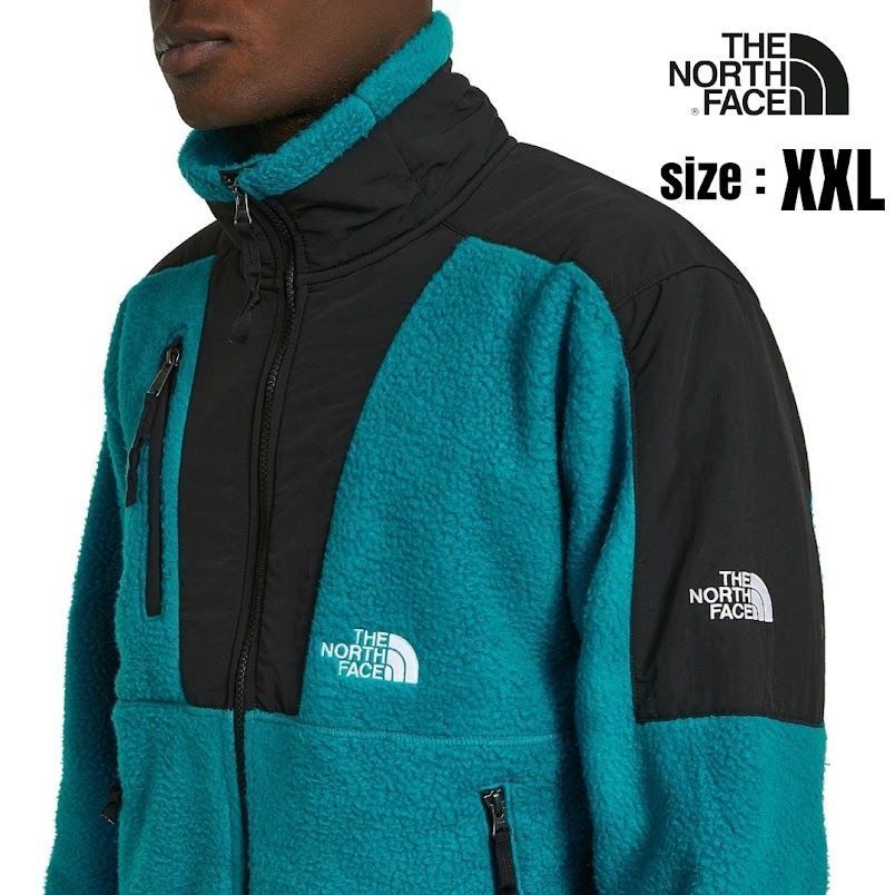 再入荷!!【日本未発売】THE NORTH FACE ノースフェイス ボアブルゾン メンズ グリーン 緑/XXL フリース アメリカ US限定