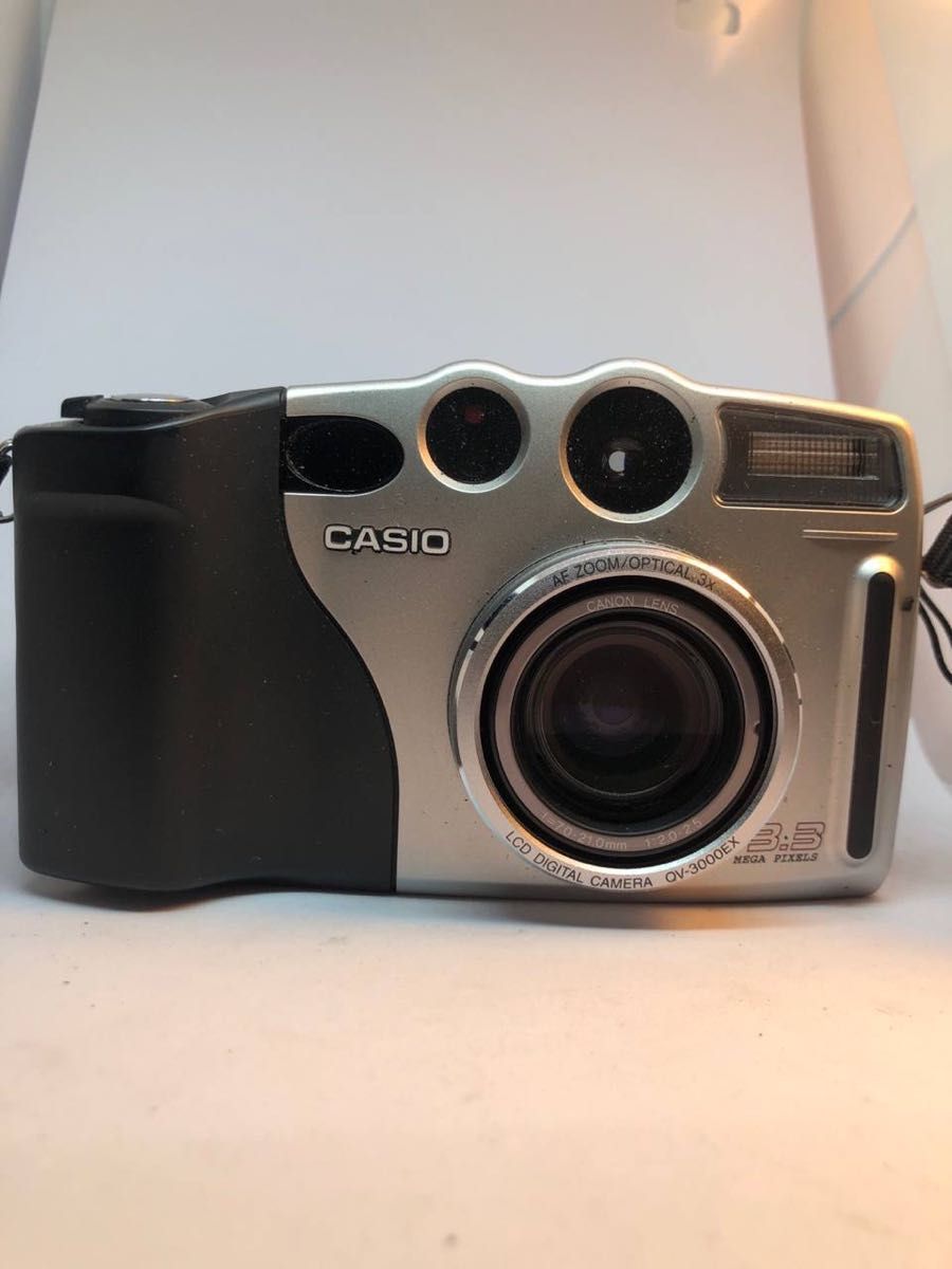 Casio QV-3000ex オールドコンデジ  Canonレンズ搭載