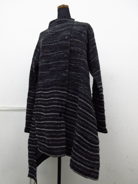 s2364　イッセイミヤケ　ISSEY MIYAKE セットアップ　ジャケット　パンツ　HaaT 変形ジャケット　デザインジャケット　レディース_画像4