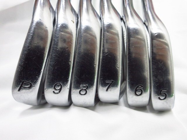 y2410 FOURTEEN TC550 FORGED カスタムアイアン6本セット 5~9 P シャフトGRAPHITE DESIGN TOUR AD-75s 　ゴルフクラブ フォーティーン_画像3