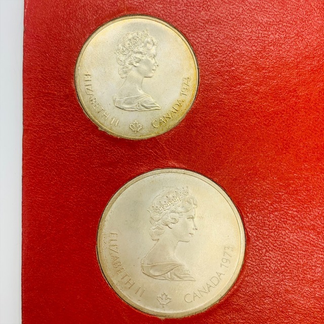 モントリオール オリンピック 記念硬貨 カナダ 銀貨 記念品 硬貨セット １ドル 10ドル 1976年 プルーフ カナダドル コイン 12497_画像6