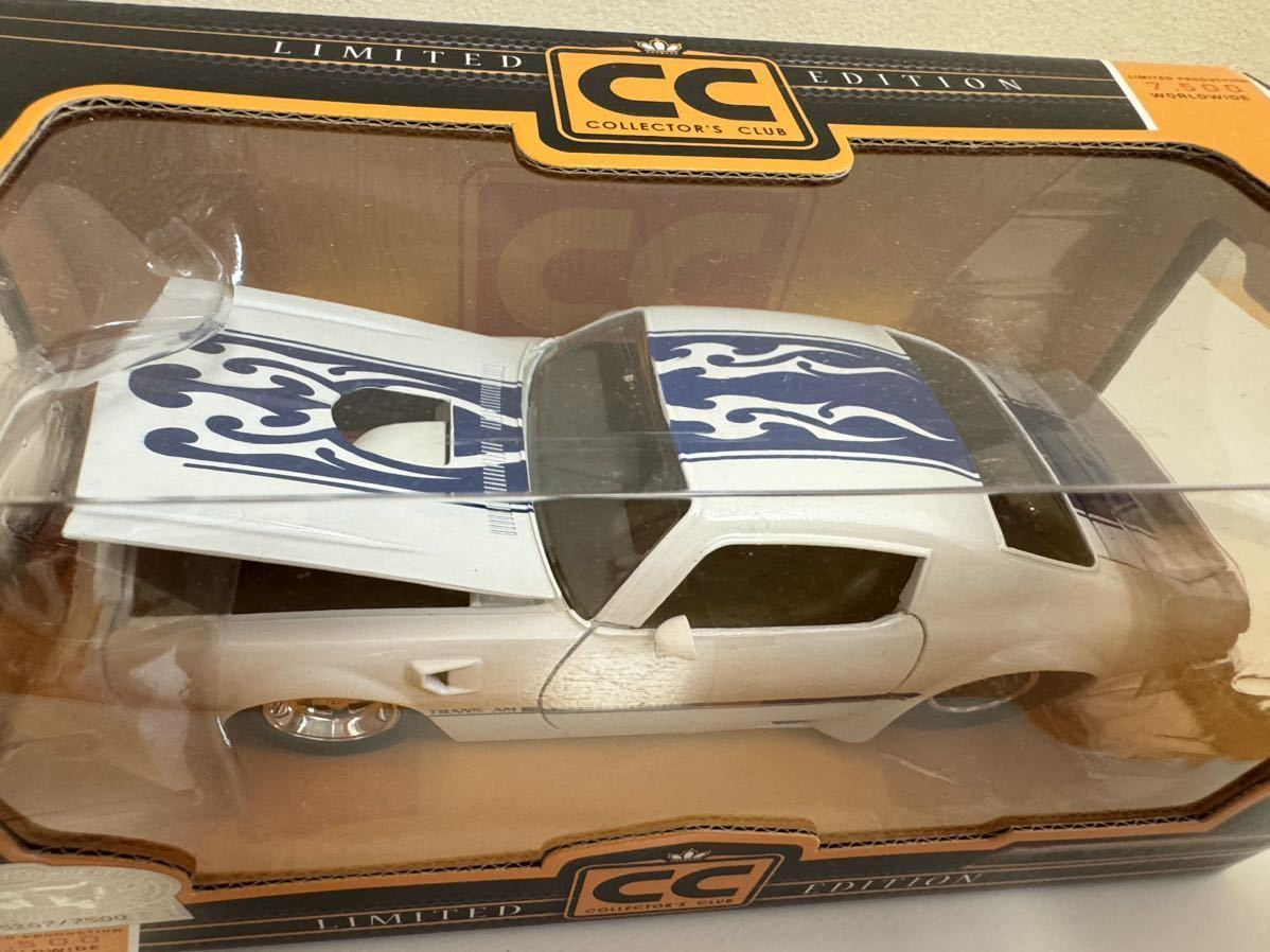  Jada TOYS 7500台限定 LIMITED EDITION COLLECTOR’S CLUB ’72 PONTIAC TRANS AM_画像2