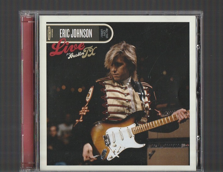 即決 送料込み ERIC JOHNSON エリック・ジョンソン LIVE FROM AUSTIN TX 1988年 CD+DVD 輸入盤 TEXASの画像1