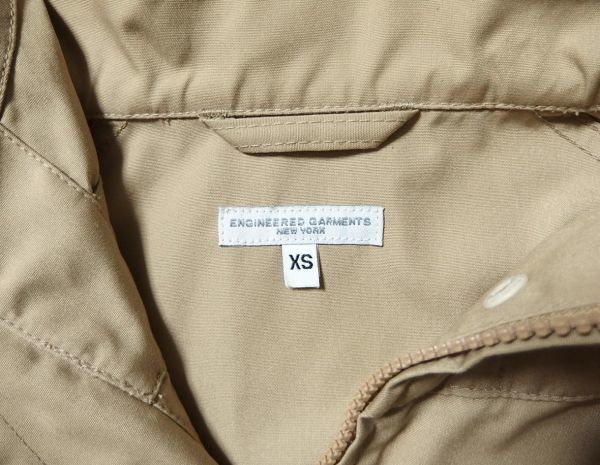 20SS Engineered Garments エンジニアードガーメンツ Atlantic Parka PC Poplin アトランティック パーカー XS_画像6