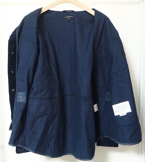 22AW Engineered Garments エンジニアードガーメンツ Explorer Shirt Jacket 8W Corduroy エクスプローラー シャツ ジャケット S 紺_画像3