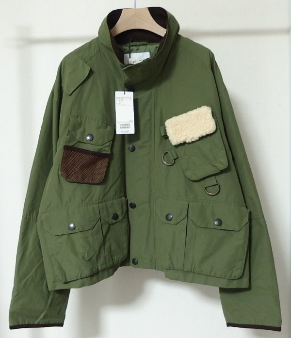 21SS BARBOUR バブアー International Gallery BEAMS 別注 Fly Fishing Jacket フライ フィッシング ジャケット 40_画像3