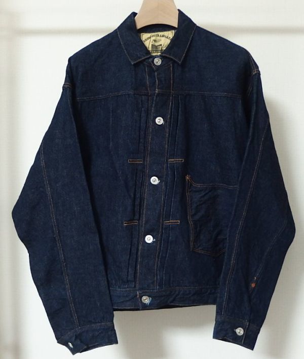 WAREHOUSE ウエアハウス NONPAREIL BROWSE ノンパレイル ブラウス デニム ジャケット Gジャン 38_画像1