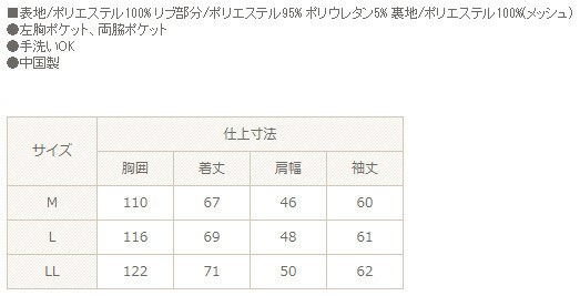 【未使用タグ付】Franco Collezioni 撥水素材 通気性◎ Vネックプルオーバーブルゾン Mサイズ スニード ネイビー 紺 メンズ スポーツ 運動 _画像7