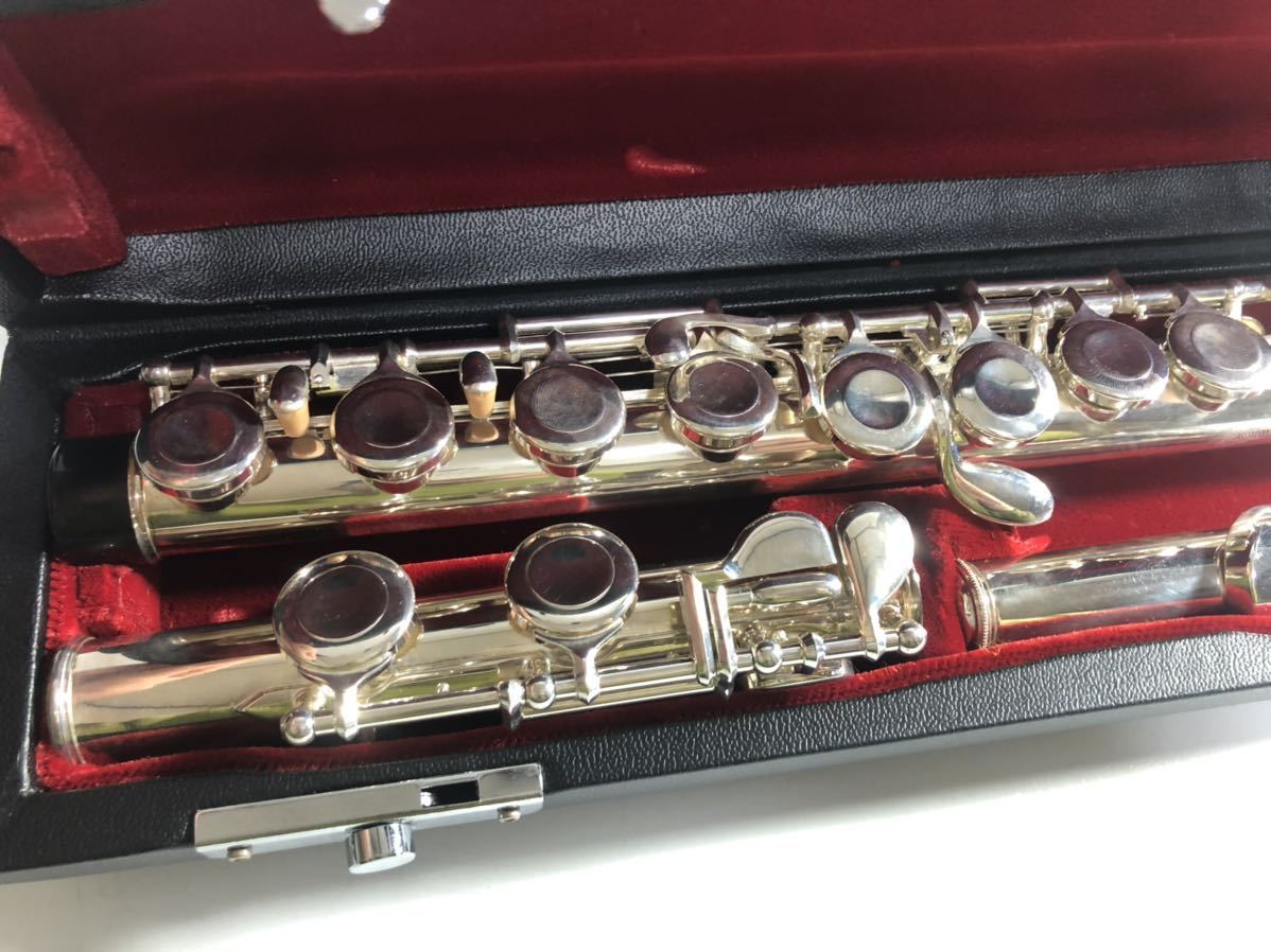 1000円〜■★音出し未確認★PEARL FLUTE パール フルート PF-521 長さ67cm ハードケース 管楽器 中古 現状okoy2173569★o9043_画像2