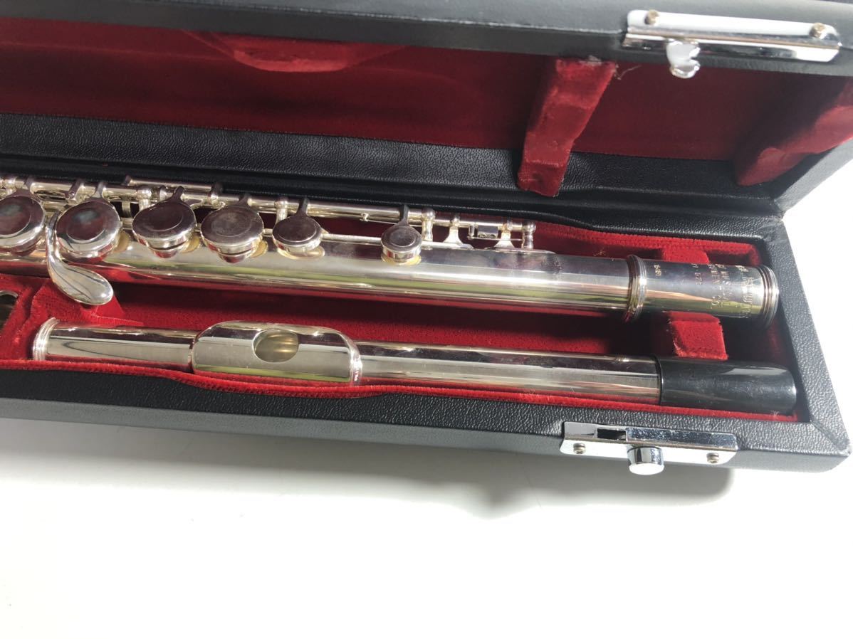 1000円〜■★音出し未確認★PEARL FLUTE パール フルート PF-521 長さ67cm ハードケース 管楽器 中古 現状okoy2173569★o9043_画像3