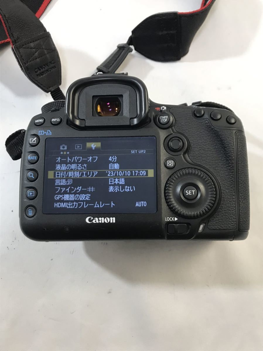 1000円~■★通電確認のみ★Canon EOS 5D Mark 3 Mark ⅲ デジタル一眼レフカメラ ボディ バッテリー チャージャー★okoy2180412★t7793_画像6