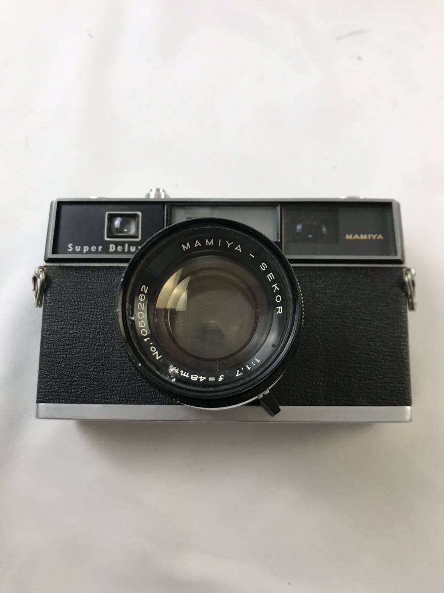 1000円〜■★動作未確認★MAMIYA マミヤ Super Deluxe フィルムカメラ レンジファインダー★okoy2223298★t8096_画像3