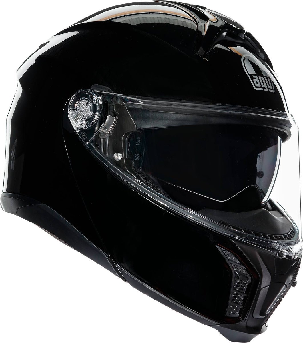 XLサイズ - ブラック - AGV Tourmodular ツアーモジュラー ソリッド ヘルメット