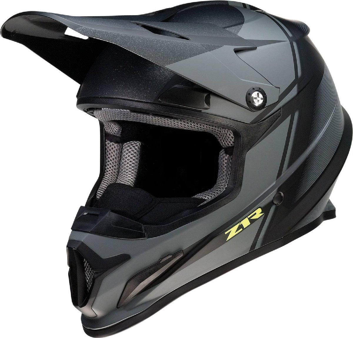 2XLサイズ - ブラック/ハイビス - Z1R Rise スノー Cambio ヘルメット